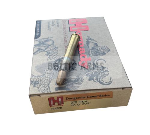 HORNADY .375 H&H 300 gr DGS